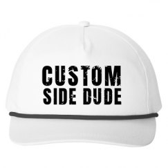 Snapback Five-Panel Rope Hat