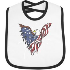 Infant Contrast Trim Bib