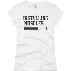 Ladies Slim Fit Basic Promo Jersey Tee