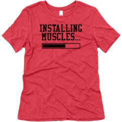 Ladies Relaxed Fit Super Soft Triblend Tee