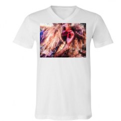 Unisex V-Neck Jersey Tee