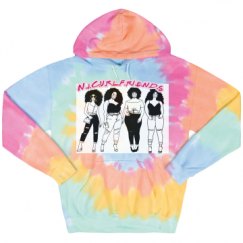 Unisex Tie-Dye Fleece Hoodie