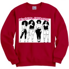 Unisex Film and Foil Crewneck Sweatshirt