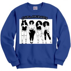Unisex Film and Foil Crewneck Sweatshirt