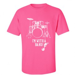 Unisex Ultra Cotton Safety Neon Crewneck Tee