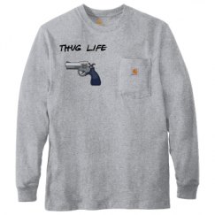 Unisex Carhartt Pocket Long Sleeve Tee