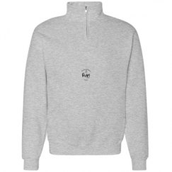 Unisex Cadet Collar Sweatshirt