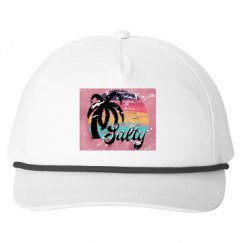 Snapback Five-Panel Rope Hat