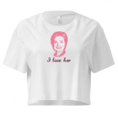 Ladies Festival Cali Crop Top Tee