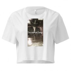 Ladies Festival Cali Crop Top Tee