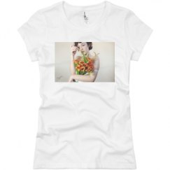 Ladies Slim Fit Basic Promo Jersey Tee