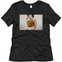 Ladies Relaxed Fit Super Soft Triblend Tee