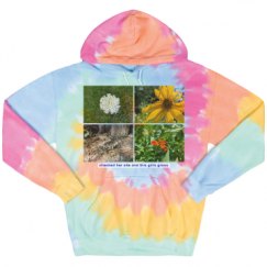 Unisex Tie-Dye Fleece Hoodie