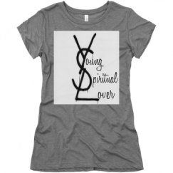 Ladies Slim Fit Super Soft Triblend Tee
