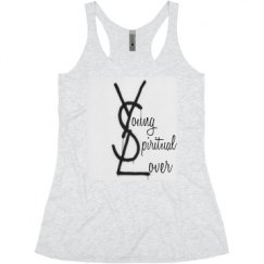 Ladies Slim Fit Super Soft Racerback Triblend Tank