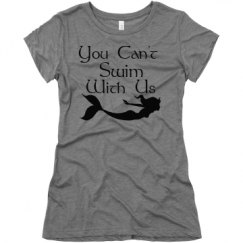 Ladies Slim Fit Super Soft Triblend Tee