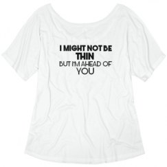 Ladies Flowy Slouchy Tee