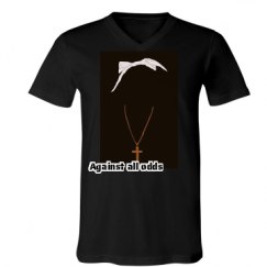Unisex V-Neck Jersey Tee
