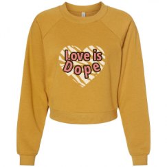 Women's Raglan Pullover Fleece