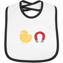 Infant Contrast Trim Bib