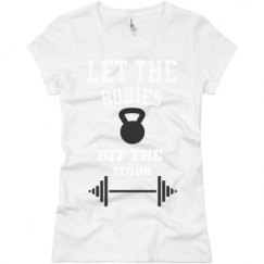 Ladies Slim Fit Basic Promo Jersey Tee