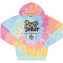 Unisex Tie-Dye Fleece Hoodie