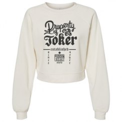 Women's Raglan Pullover Fleece