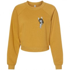 Women's Raglan Pullover Fleece