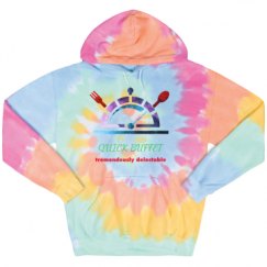 Unisex Tie-Dye Fleece Hoodie