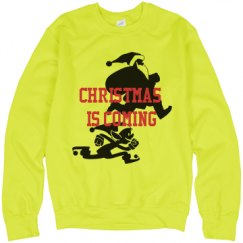 Unisex Neon Crewneck Sweatshirt