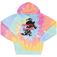 Unisex Tie-Dye Fleece Hoodie