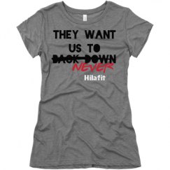 Ladies Slim Fit Super Soft Triblend Tee