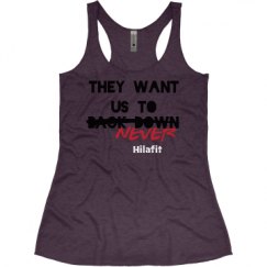 Ladies Slim Fit Super Soft Racerback Triblend Tank