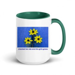 15oz Ceramic Mug with Color Inside