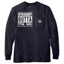Unisex Carhartt Pocket Long Sleeve Tee