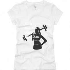 Ladies Slim Fit Basic Promo Jersey Tee