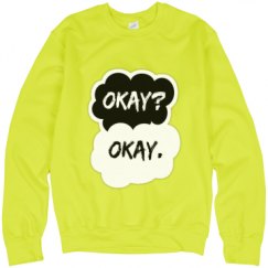 Unisex Neon Crewneck Sweatshirt