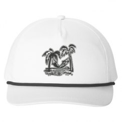 Snapback Five-Panel Rope Hat