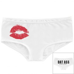 Dat ass Valentine's Day panties