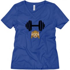 Ladies Relaxed Fit V-Neck Tee