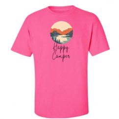 Unisex Ultra Cotton Safety Neon Crewneck Tee