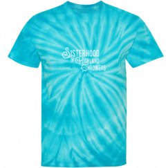 Unisex Tie-Dye Cyclone Pinwheel Tee