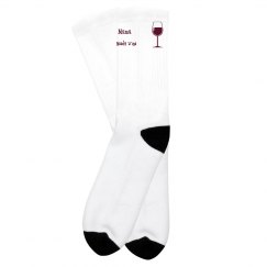 Mama needs wine socks