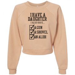 Women's Raglan Pullover Fleece