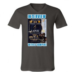 Unisex V-Neck Jersey Tee