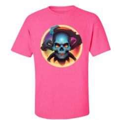 Unisex Ultra Cotton Safety Neon Crewneck Tee