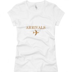 Ladies Slim Fit Basic Promo Jersey Tee