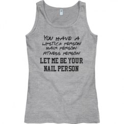 Ladies Semi-Fitted Basic Promo Tank