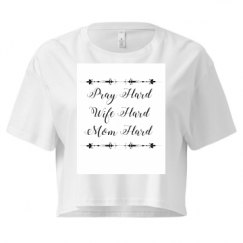 Ladies Festival Cali Crop Top Tee