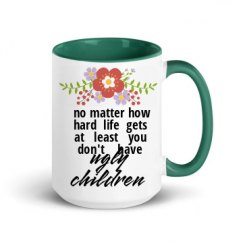 15oz Ceramic Mug with Color Inside